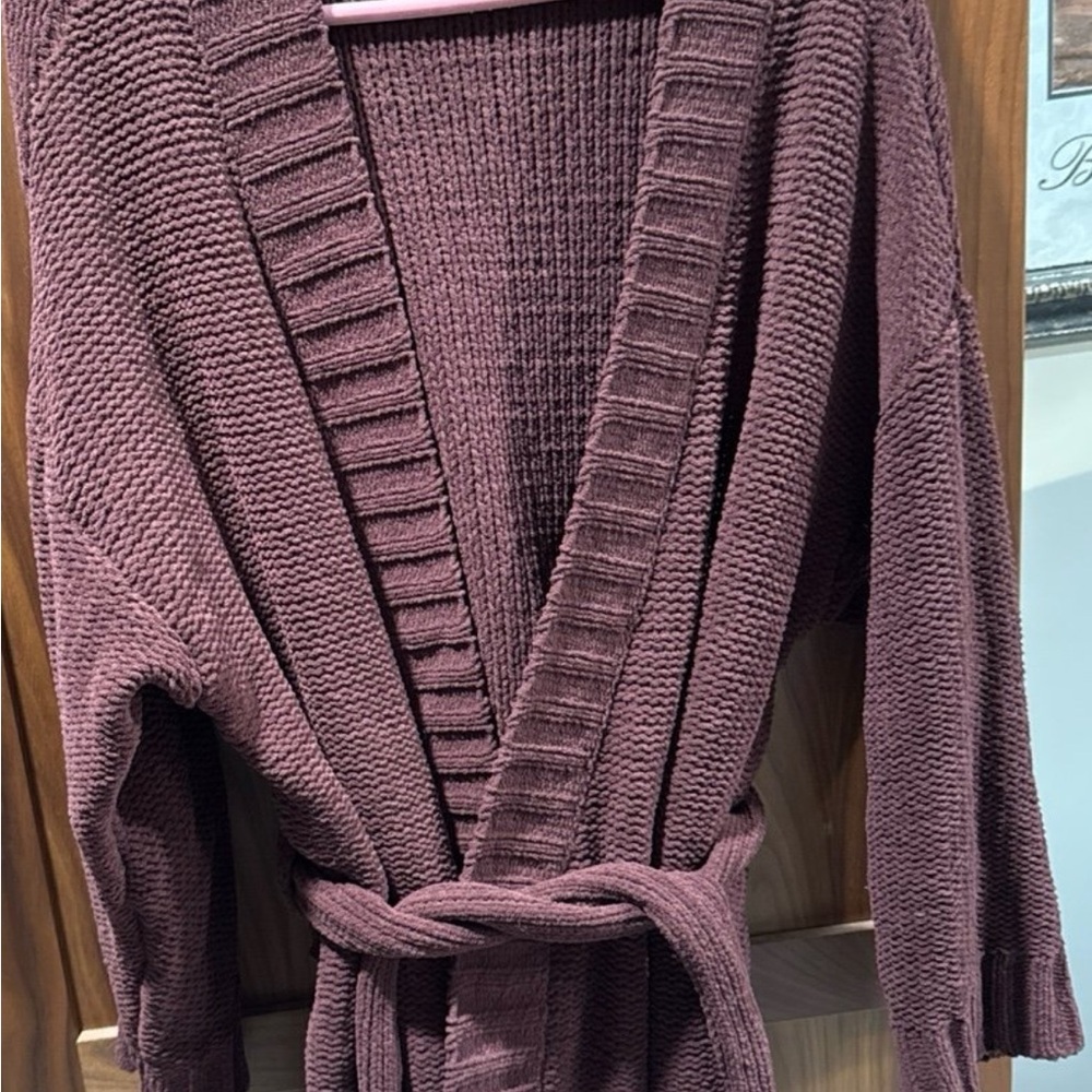 Aerie Purple Women's Cardigan Sweater